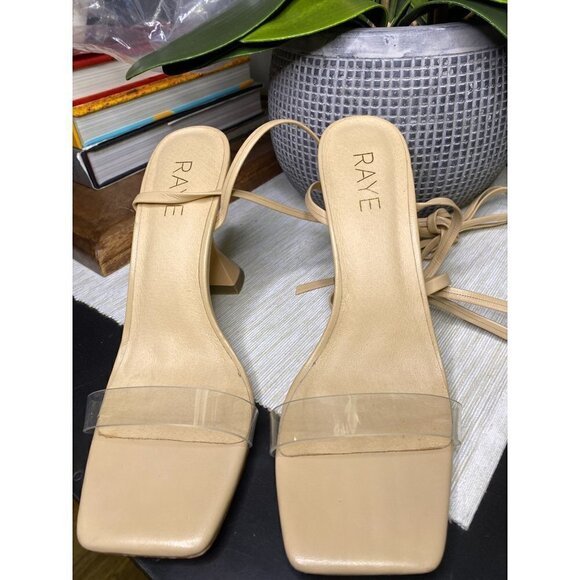 RAYE Jetty Heel Nude Women's Size 8 - Picture 9 of 12
